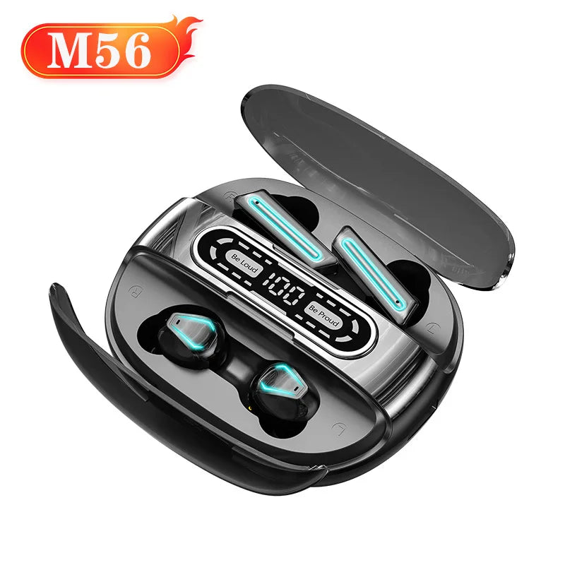 Couple Headphones for 2 Phones 2000mAh Charging Box TWS Bluetooth Wireless Earphones Waterproof Four Earbuds PK M21 M22 Headsets