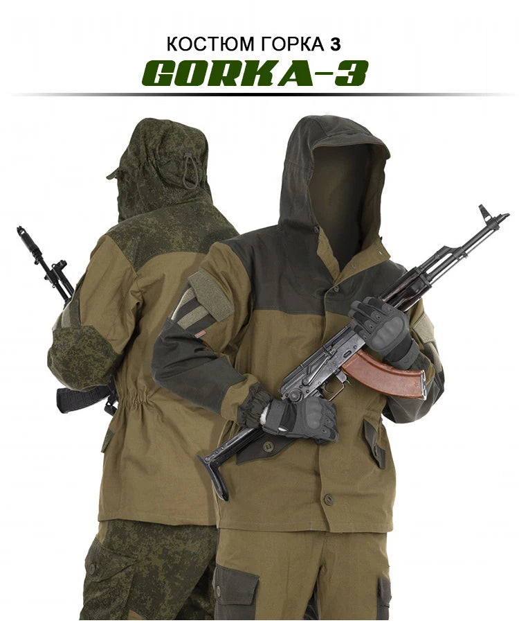 Mege Tactical Military Uniform Set Special Forces Russia Gorka-3