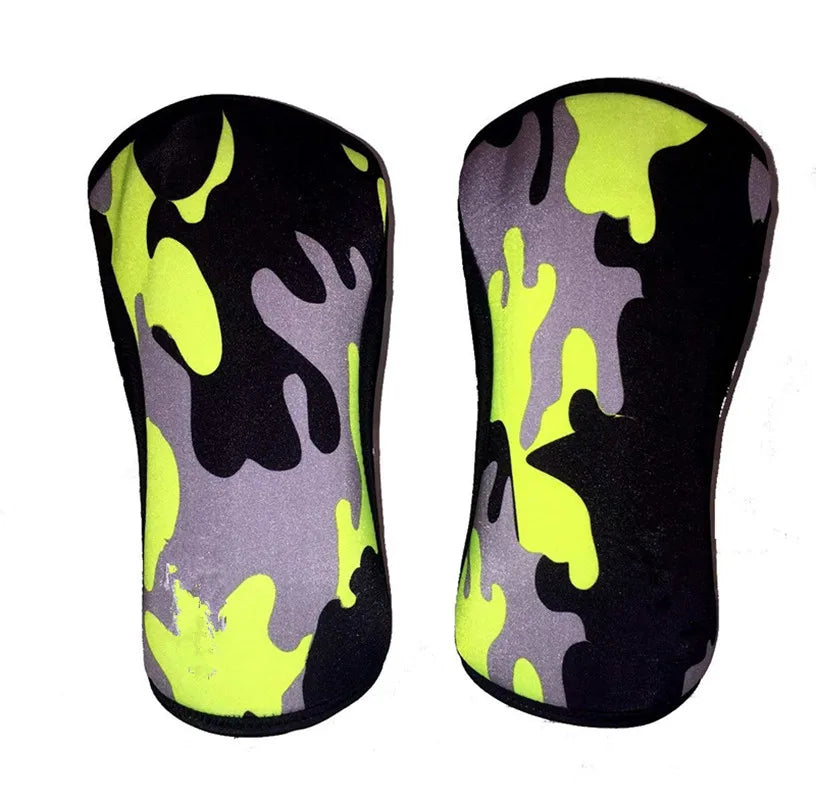 Knee Sleeves for Weightlifting (1 Pair) Premium Support &amp; Compression - Powerlifting &amp; Crossfit - 7mm Neoprene Sleeve