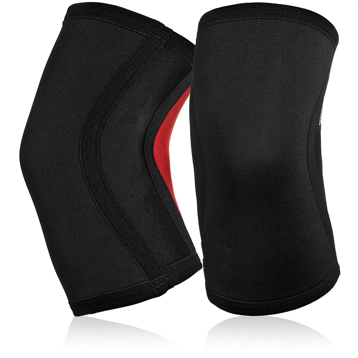 Knee Sleeves for Weightlifting (1 Pair) Premium Support &amp; Compression - Powerlifting &amp; Crossfit - 7mm Neoprene Sleeve