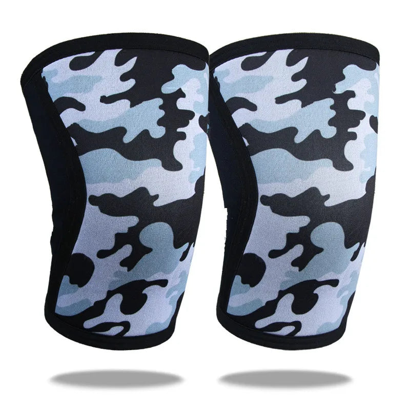 Knee Sleeves for Weightlifting (1 Pair) Premium Support &amp; Compression - Powerlifting &amp; Crossfit - 7mm Neoprene Sleeve