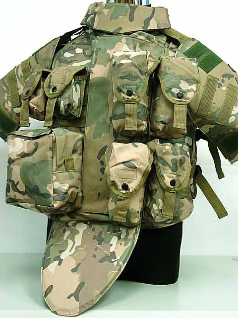 New OTV Tactical Vest Camouflage combat Body Armor With Pouch/Pad