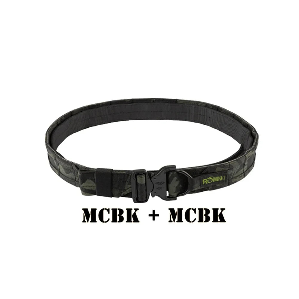 NEW 1.75 inch DRing Belt Outdoor Molle Belt  4.5cm Wide CS Hunting Belt