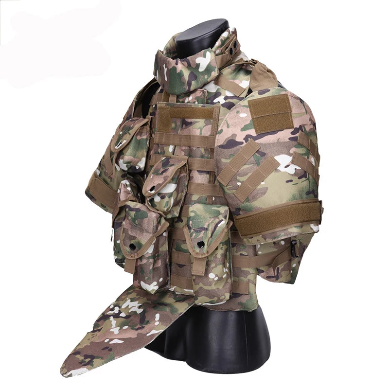 New OTV Tactical Vest Camouflage combat Body Armor With Pouch/Pad