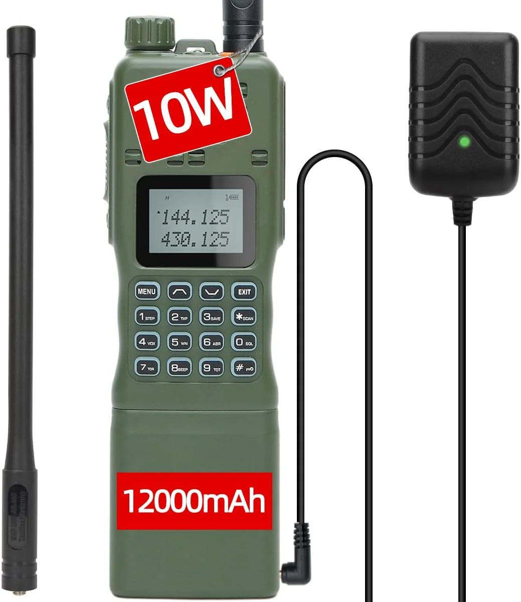 BAOFENG AR-152 Walkie Talkie Dual Band High Power 12000mAh Long Range Upgraded UV-5R Ham Radio Two Way Radio For Outdoor